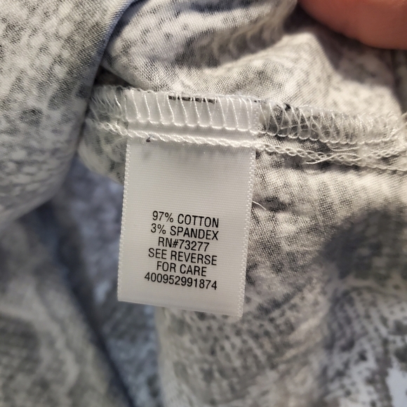 Apt. 9 Animal Print Knit Blouse Size 0X, Business Casual - Picture 10 of 10